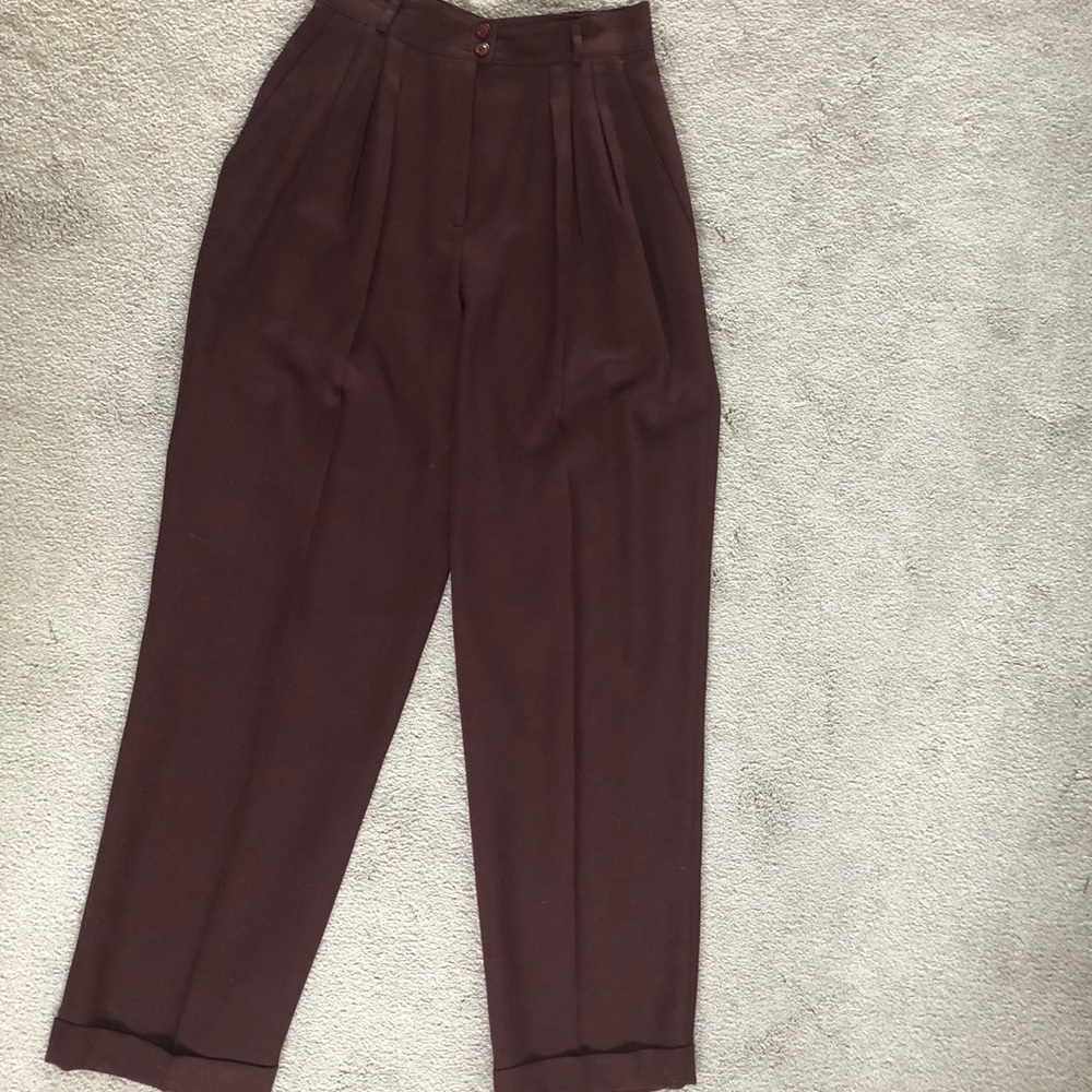 Classic Ladies Deep Burgundy 3 piece suit - Picture 5 of 6